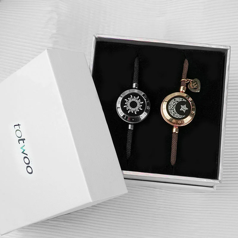 Sun & Moon Touch Bracelets with Milan Rope Set - Image 8