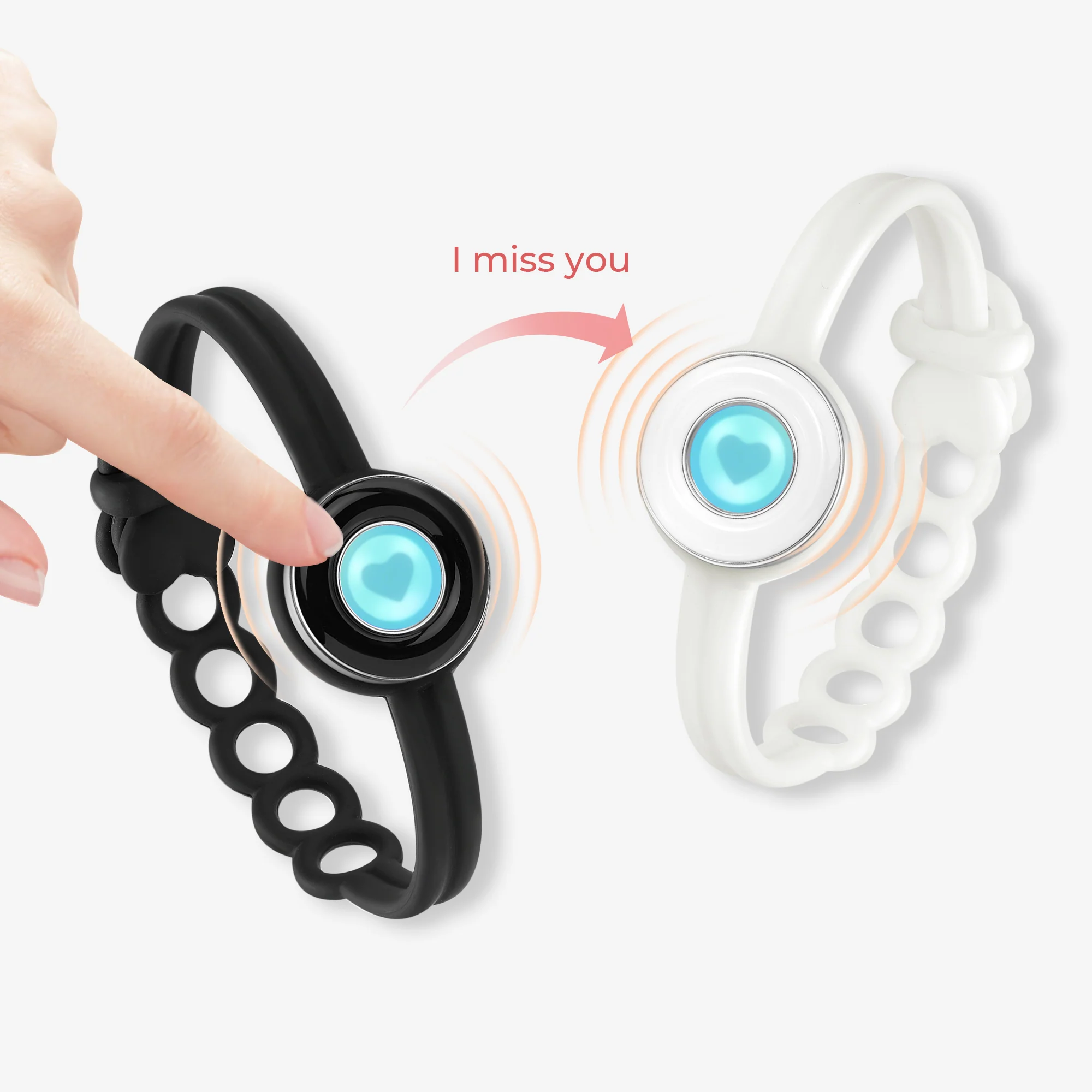 Candy Original Touch Bracelets (Black+White) - Image 2