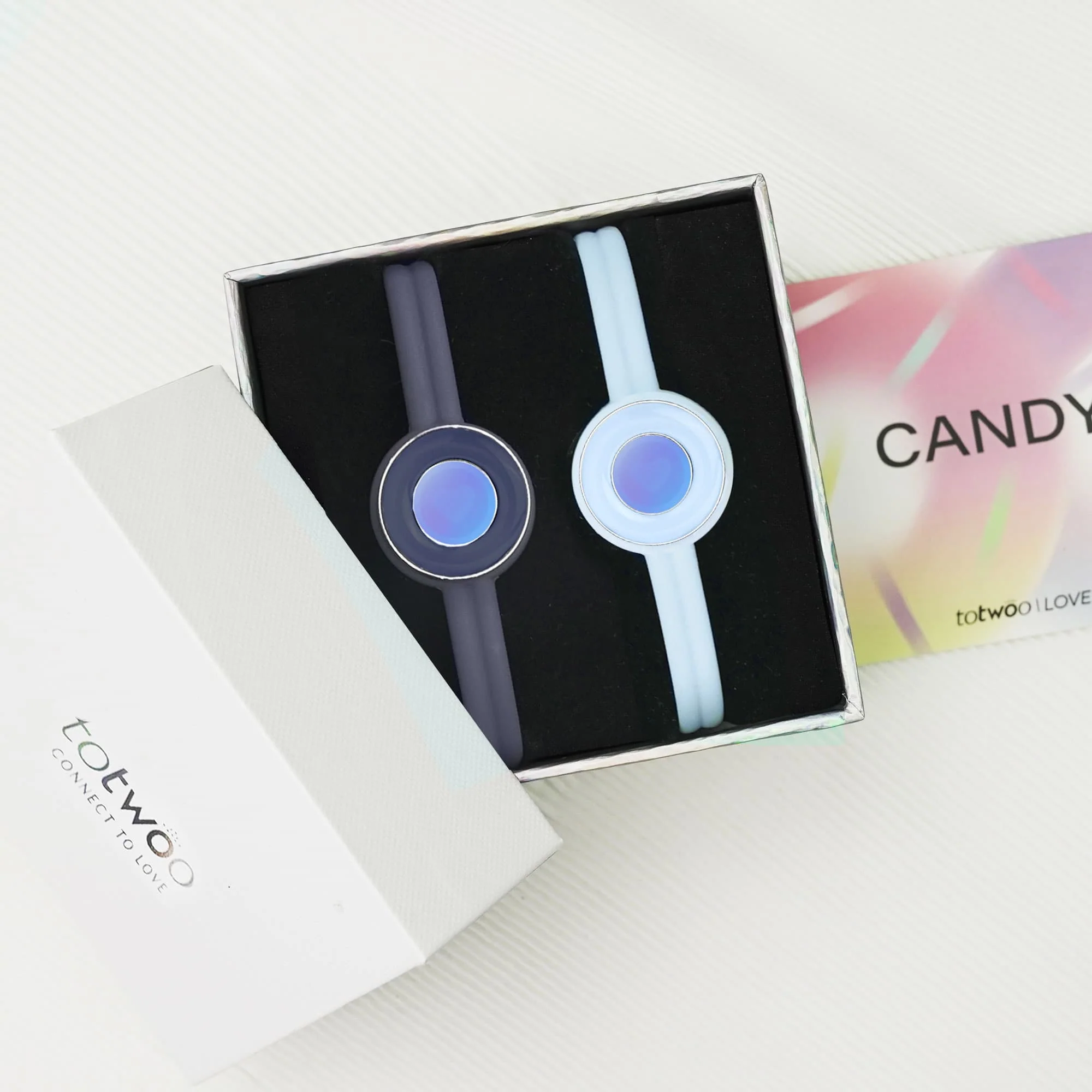 Candy Original Touch Bracelets(Deep Blue+Light Blue) - Image 9