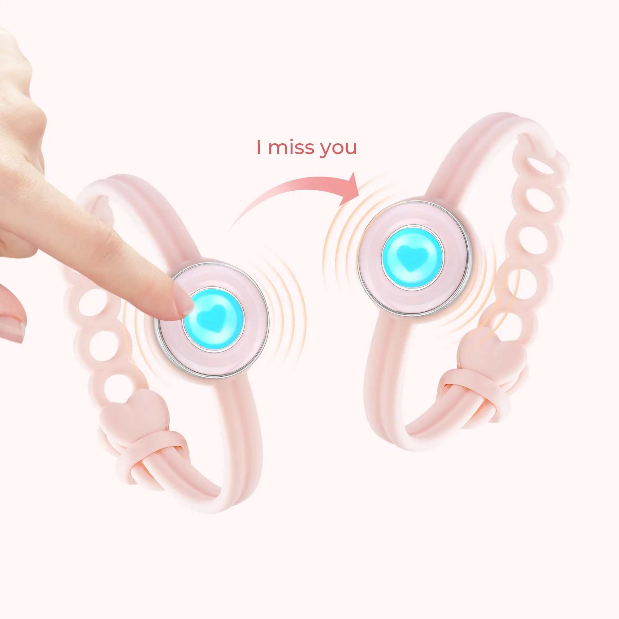 Candy Original Touch Bracelets(Pink+Pink) - Image 2