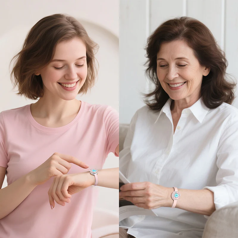 Candy Wave Touch Bracelets(Pink+Pink) - Image 4