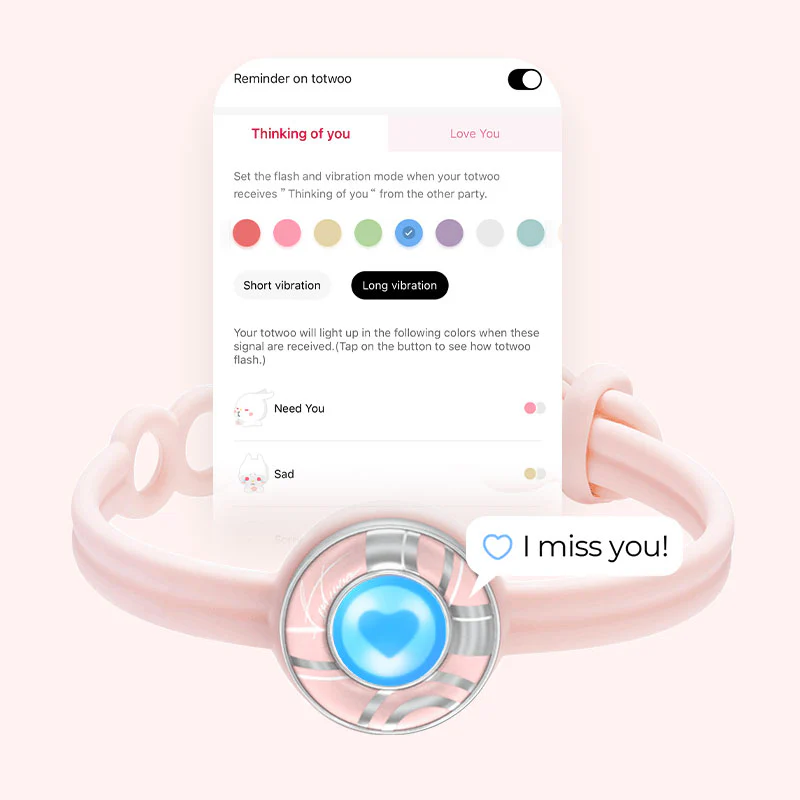 Candy Wave Touch Bracelets(Pink+Pink) - Image 7