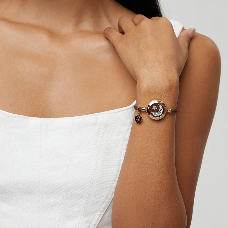 Moon Touch Bracelet with Milan Rope Single - Image 4