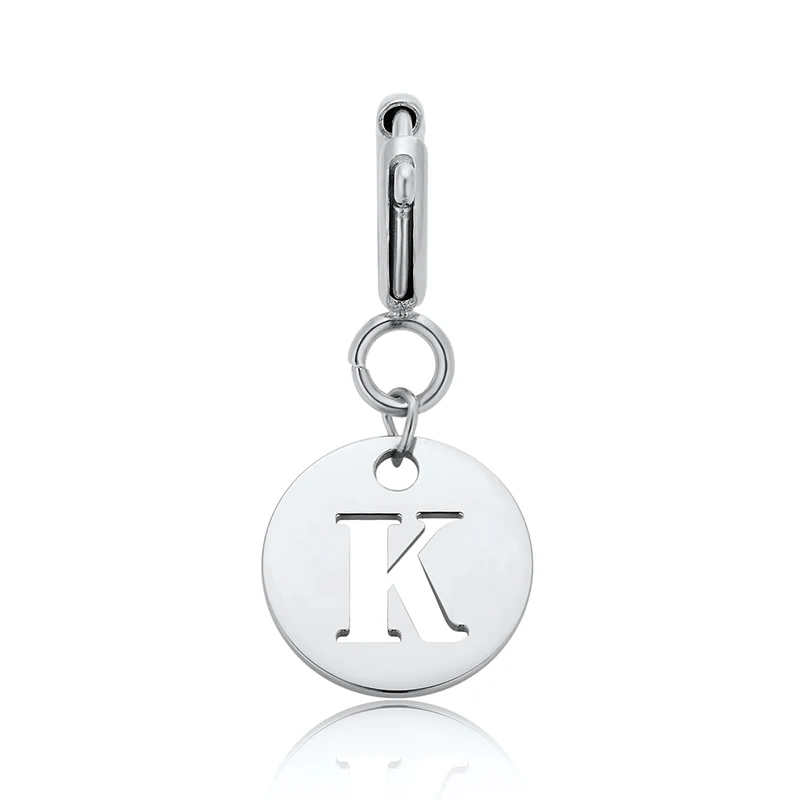 Totwoo Letter Charm (Silver/Rose Gold/Black) - Image 40