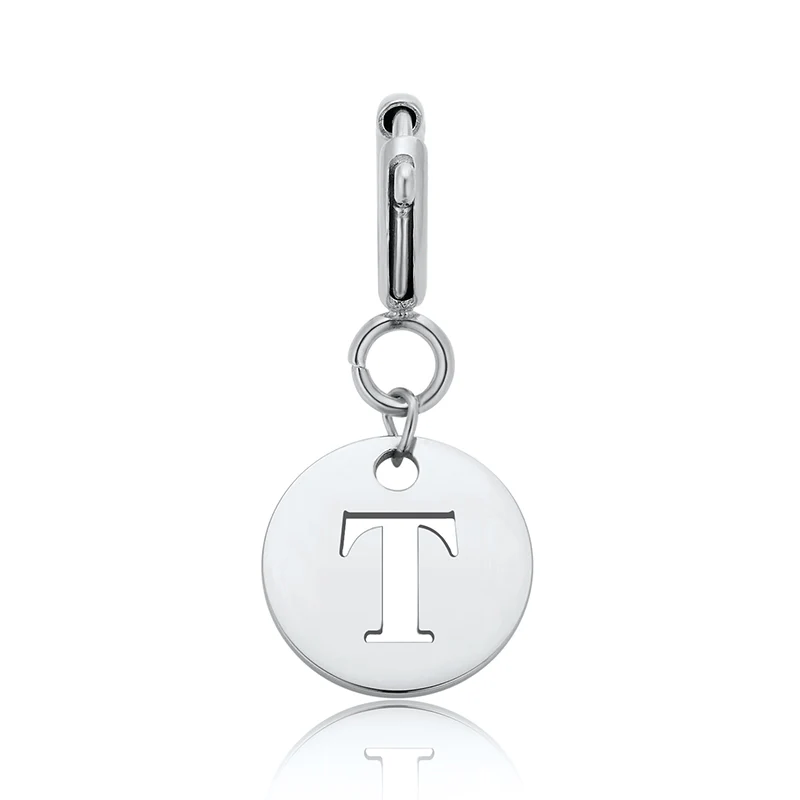 Totwoo Letter Charm (Silver/Rose Gold/Black) - Image 67